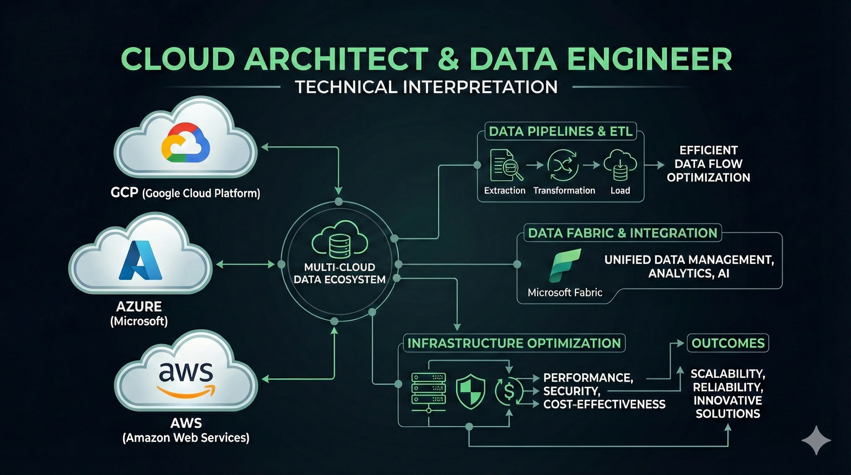 Cloud Architect & Data Engineer - Multi-cloud data ecosystem, pipelines, and infrastructure